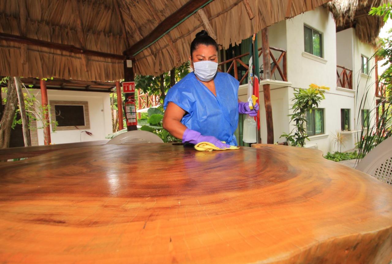 Hotel Pancho Villas Bacalar - Free Bikes And Paddles Экстерьер фото
