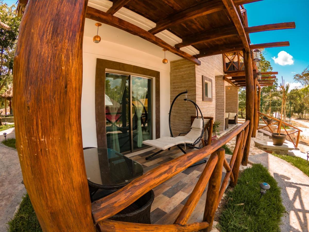 Hotel Pancho Villas Bacalar - Free Bikes And Paddles Экстерьер фото