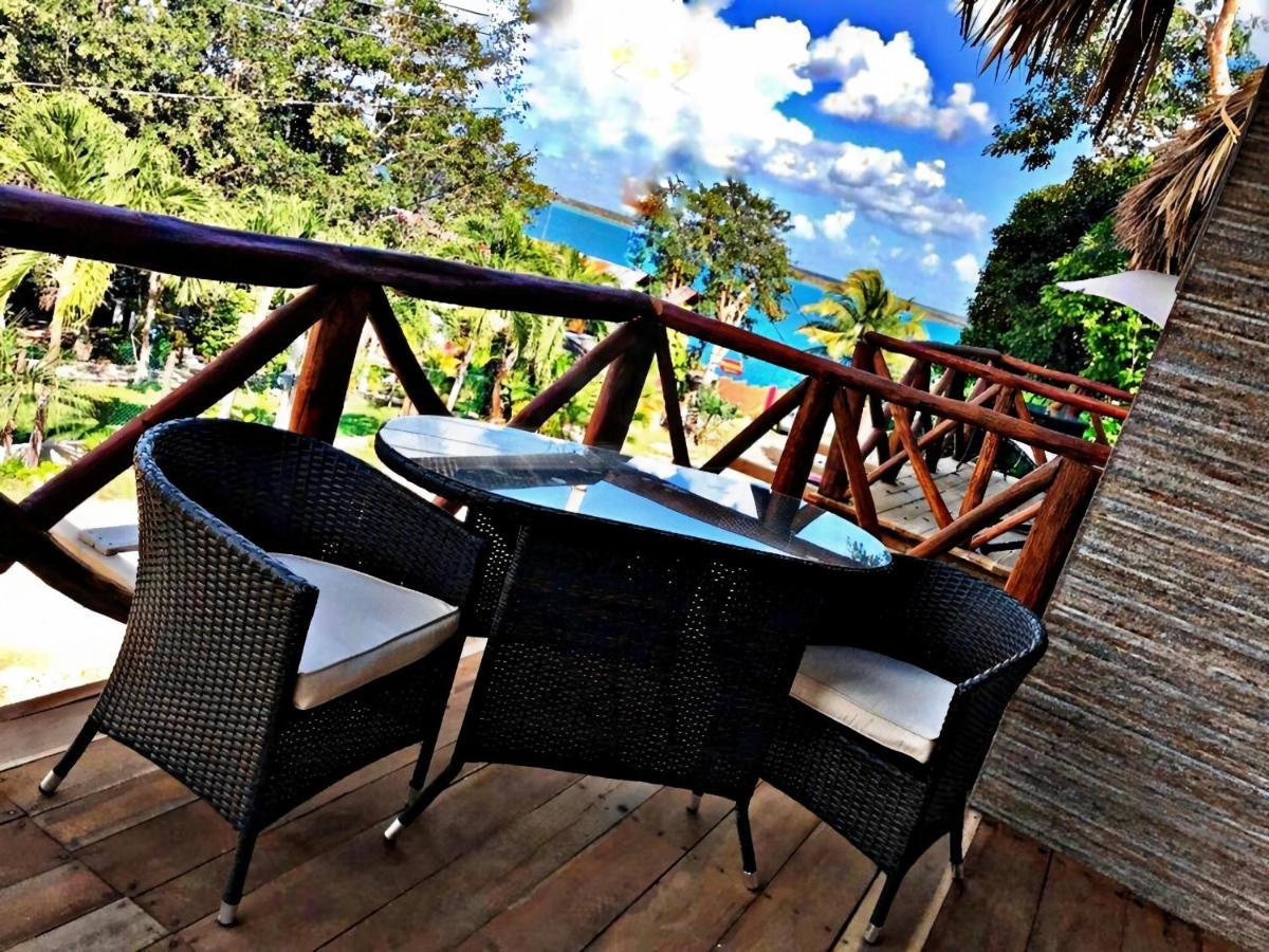 Hotel Pancho Villas Bacalar - Free Bikes And Paddles Экстерьер фото