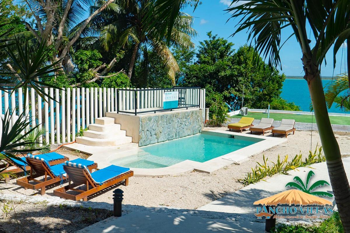 Hotel Pancho Villas Bacalar - Free Bikes And Paddles Экстерьер фото