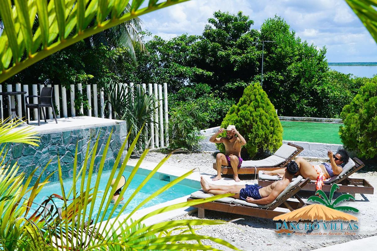 Hotel Pancho Villas Bacalar - Free Bikes And Paddles Экстерьер фото