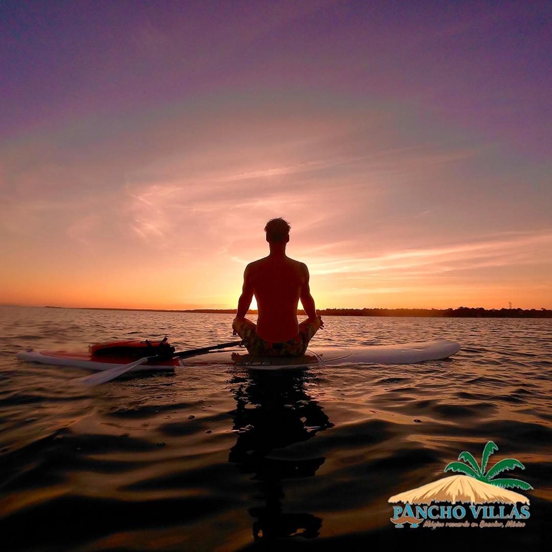 Hotel Pancho Villas Bacalar - Free Bikes And Paddles Экстерьер фото