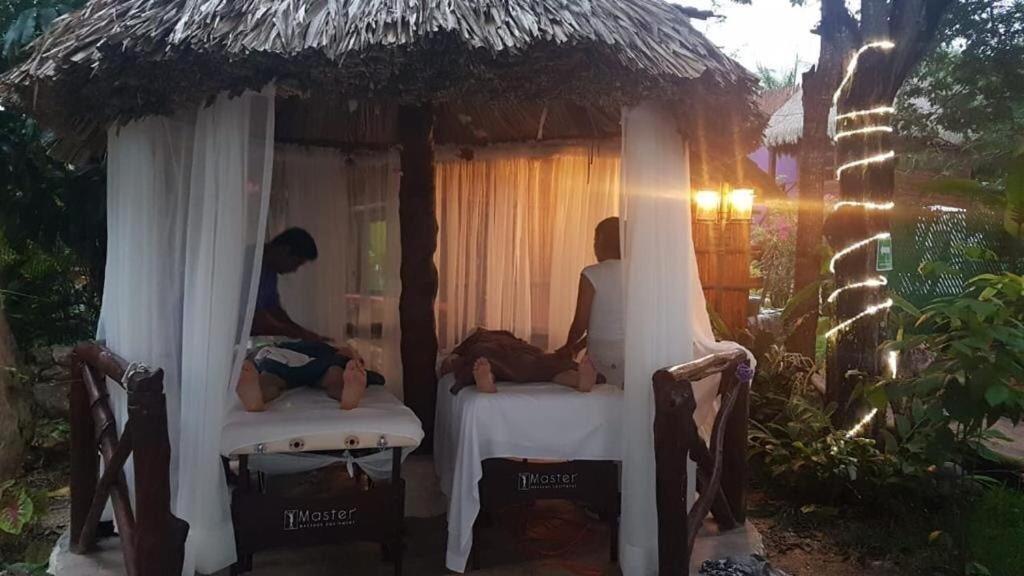 Hotel Pancho Villas Bacalar - Free Bikes And Paddles Экстерьер фото